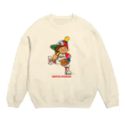 バッファ君  goods【近鉄バファローズ／1976-1996】の【新】バッファ君（英）／ベーシックポーズ Crew Neck Sweatshirt