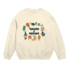 YoakeNecoの東北☆家族　集合 Crew Neck Sweatshirt