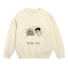 佐藤ｽｲﾐﾝｽｷｰのpillow talk Crew Neck Sweatshirt