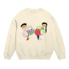 Claraのおみせのよいしょ！ Crew Neck Sweatshirt