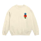 BenizakeのTriceratops -tulip- Crew Neck Sweatshirt