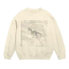 Aimurist のテキスト2021 Bumi ホワイト Crew Neck Sweatshirt