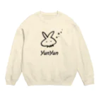 うさくら屋のおよぐうさくら (B) Crew Neck Sweatshirt