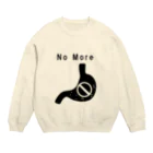 shechewsのNoMoreアニサキス Crew Neck Sweatshirt