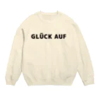 SORACHI FACTORY ソラチファクトリーの炭鉱 GLÜCK AUF ！ご安全に！ Crew Neck Sweatshirt