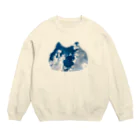 みかのねこそら Crew Neck Sweatshirt