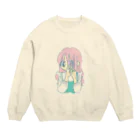 微々子(Viviko)のインスタガール Crew Neck Sweatshirt