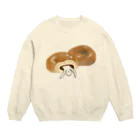 レナのあんぱん（ヒト入り） Crew Neck Sweatshirt