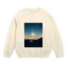 いつかの景色の目覚め Crew Neck Sweatshirt