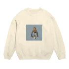 koto___artのL.A girl Crew Neck Sweatshirt