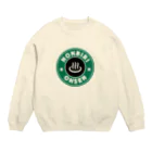 温泉グッズ@ブーさんとキリンの生活ののんびり温泉 Crew Neck Sweatshirt