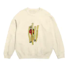 山の門のポテト紛れ Crew Neck Sweatshirt