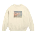 粉末の秋空 Crew Neck Sweatshirt