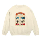 ショウガTのビンテージカー　ヒストリー Crew Neck Sweatshirt