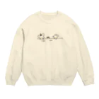 ちゃこぺん（SUZURI店）の最近どう？ Crew Neck Sweatshirt