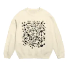 TARORIMOのFrog foot stamp Crew Neck Sweatshirt