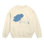 hhohhonicoのbucket of bouquet Crew Neck Sweatshirt