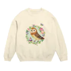 sobakasu-kids.の森のスイーツパーティ　fashion Crew Neck Sweatshirt