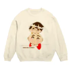 新宿カウボーイ商店の新宿カウボーイ『かねきよon石沢デザイン』 Crew Neck Sweatshirt