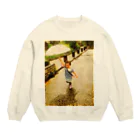 artkreのきつねのよめいり Crew Neck Sweatshirt