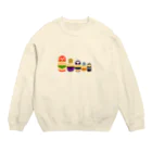 Mrs.Bean/ミセスビーンのマトリョーシカ/覆面レスラー&レフェリー Crew Neck Sweatshirt