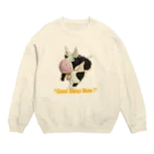 sleepinsideのGood  Sleep Mow!! Crew Neck Sweatshirt