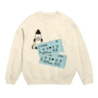 くいなの母の2021年宇宙の旅 Crew Neck Sweatshirt