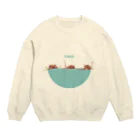 シマ・シンヤのemotional_tako Crew Neck Sweatshirt