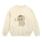 みけにっけ商店のやきもちおもち Crew Neck Sweatshirt