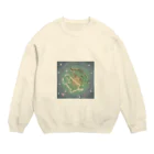 五月のねむねむ2匹夢の中 Crew Neck Sweatshirt