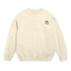 パンダのSHOWの彼女Nのきまぐれ（にがおえ） Crew Neck Sweatshirt