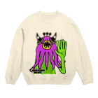 たあくんのカノッサンニュース Crew Neck Sweatshirt