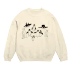 oyasmurのpenguin Crew Neck Sweatshirt