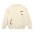 clou-zショップのだるまさんが〜転んだ! Crew Neck Sweatshirt