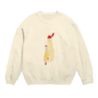 ℃иа （シア）のマヨネーズ女子 Crew Neck Sweatshirt