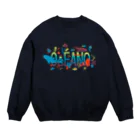 IZANAMI by Akane YabushitaのEl Océano（背景透明） Crew Neck Sweatshirt