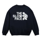 モルTのTHE SLOW PACE　ザ・スローペース　カメ　2018夏モデル Crew Neck Sweatshirt