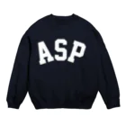 ゴンのASP（白） Crew Neck Sweatshirt