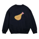 あわゆきのとりにく Crew Neck Sweatshirt