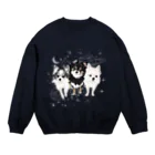 Letiのチョコ、チップ、ソラ Crew Neck Sweatshirt