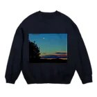 あおい’ｓ libraryの夕暮れ Crew Neck Sweatshirt