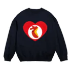 モルTのチキンハートだけに「チキン野郎！」といじめられる Crew Neck Sweatshirt