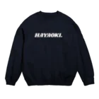 HAYAOKI.のHAYAOKI.ロゴグッズ スウェット