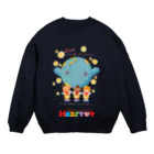 はーとっとのピース・LOVE Crew Neck Sweatshirt