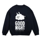 しおパカのおみせのおやすみぽミィ Crew Neck Sweatshirt