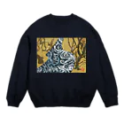 いぶきやのこうはくばいずびょうぶ Crew Neck Sweatshirt