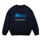 Yoshiro TanakaのMiez公式グッズ Crew Neck Sweatshirt