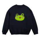 かえるのなおたろうのかえるのなおたろう Crew Neck Sweatshirt