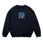 Loser's brand, 王桃の巫女@_miko Crew Neck Sweatshirt