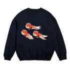 gangの金魚ちょうちん Crew Neck Sweatshirt